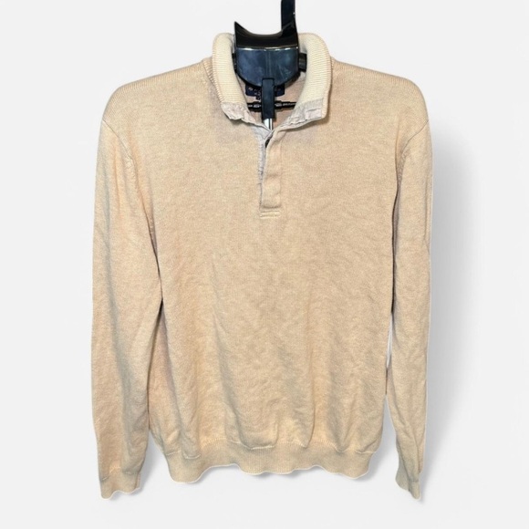 Brooks Brothers Other - Brooks Brothers Men's Tan Supima Cotton Sweater